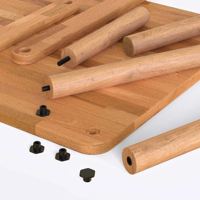 Pasific Wooden Counter Height Table - Minimalist Bar Table Design