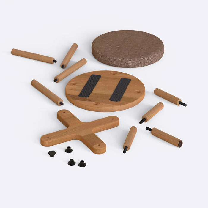 Lee Beech Wooden Stool
