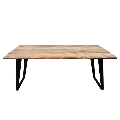 Elegant close-up of the solid chestnut wood with natural grains and matte finish