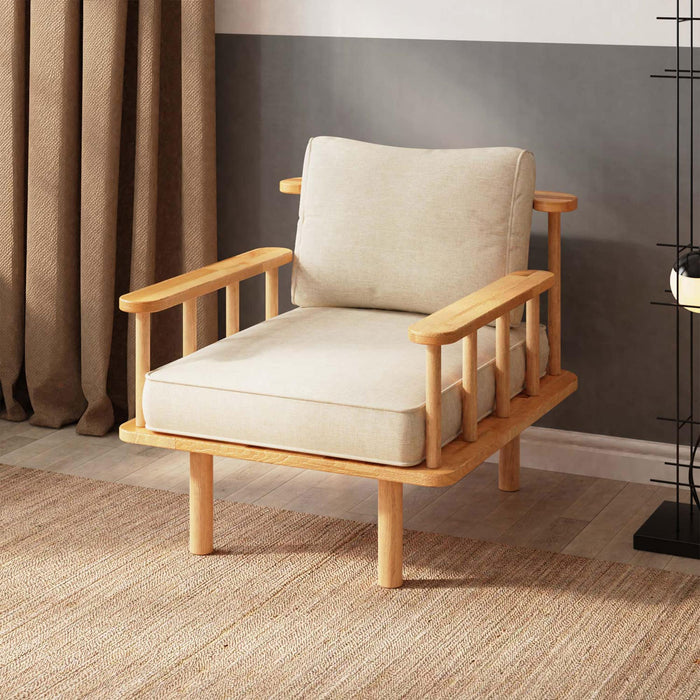 Manhattan Beech Wood Armchair