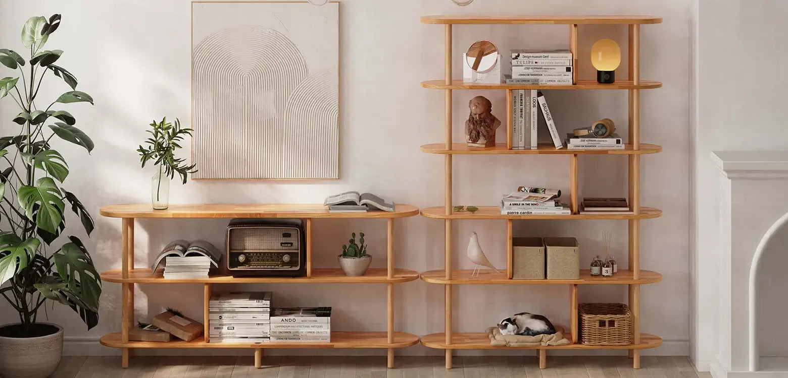 Solid Wood Bookshelves: Quality, Aesthetics, and Functionality Combined