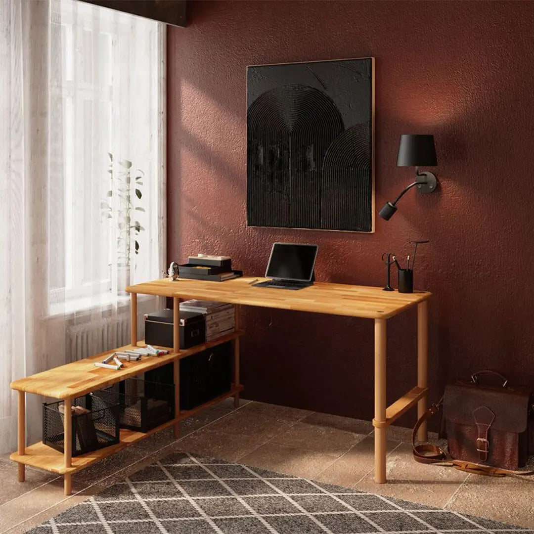 Solid Wooden Desks for Home Office Tomruque Wood Studios