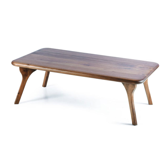 Sidney Walnut Rectangle Wood Coffee Table