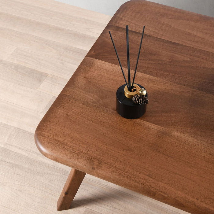 Sidney Walnut Rectangle Wood Coffee Table