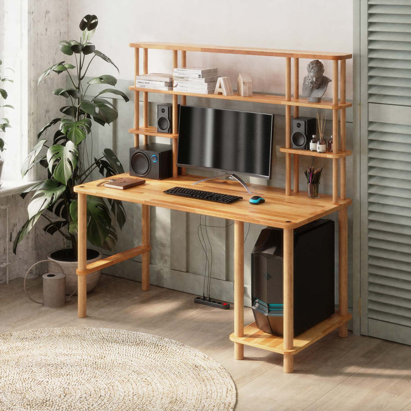 Anderson Beech Wood Computer Desk