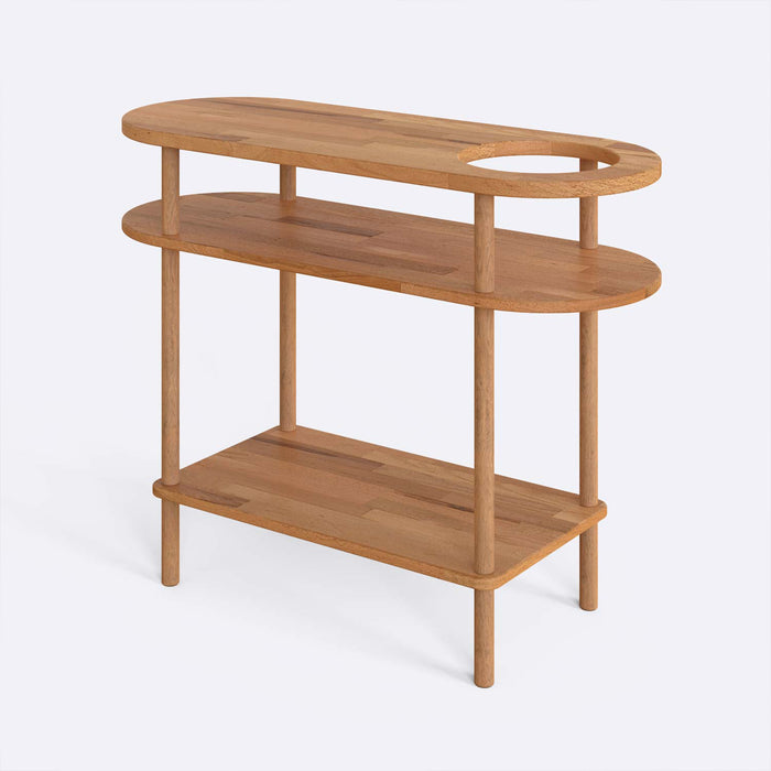 Kennard Beech Wooden Console Table