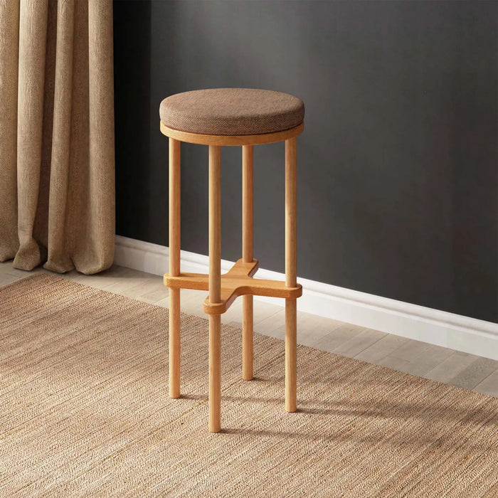 Lee Beech Wood Bar Stool