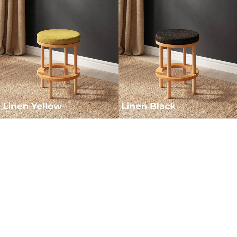 Grant Beech Wooden Bar Stool