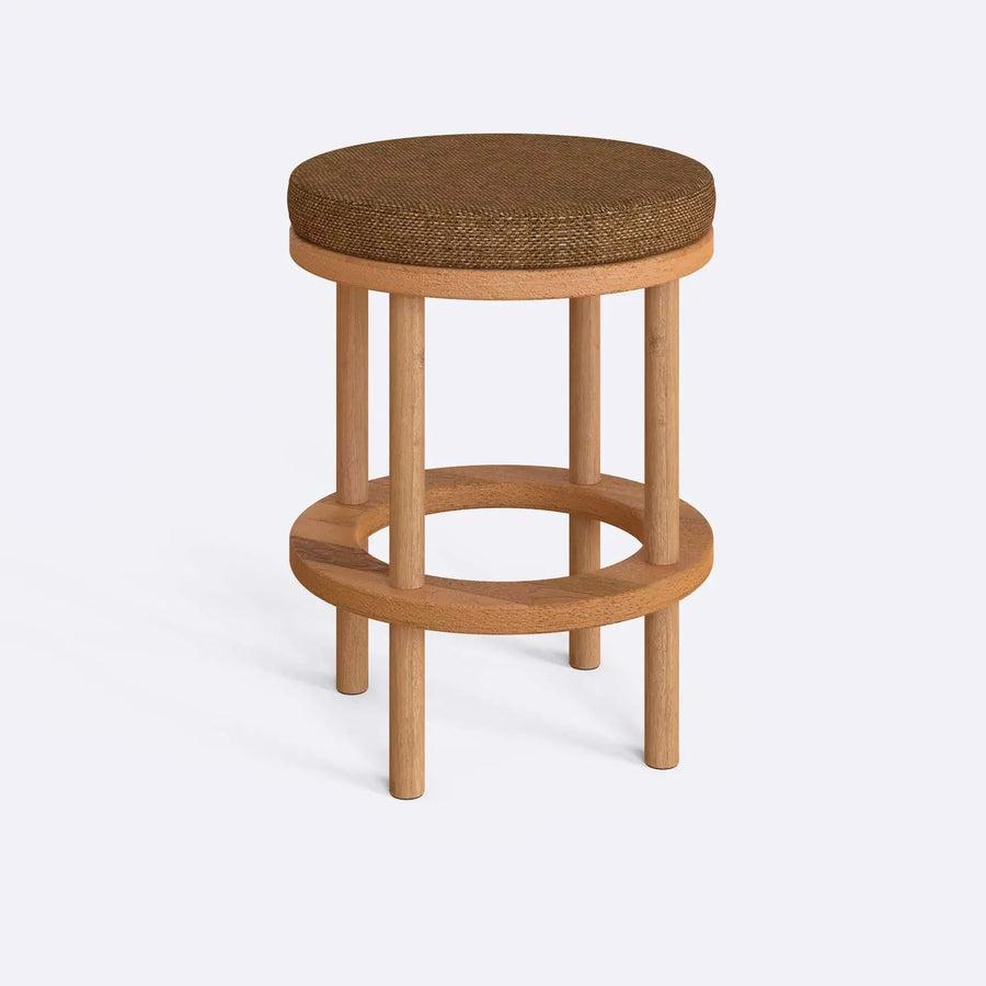 Grant Beech Wooden Stool Demontha