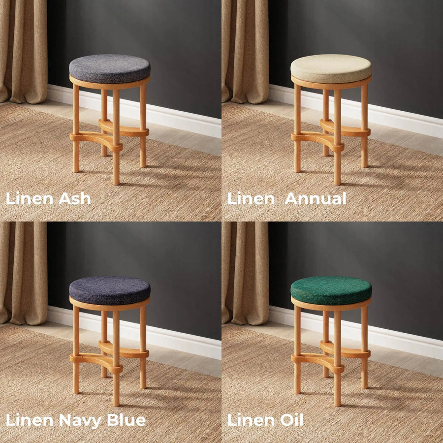 Castro Wooden Stool Demontha
