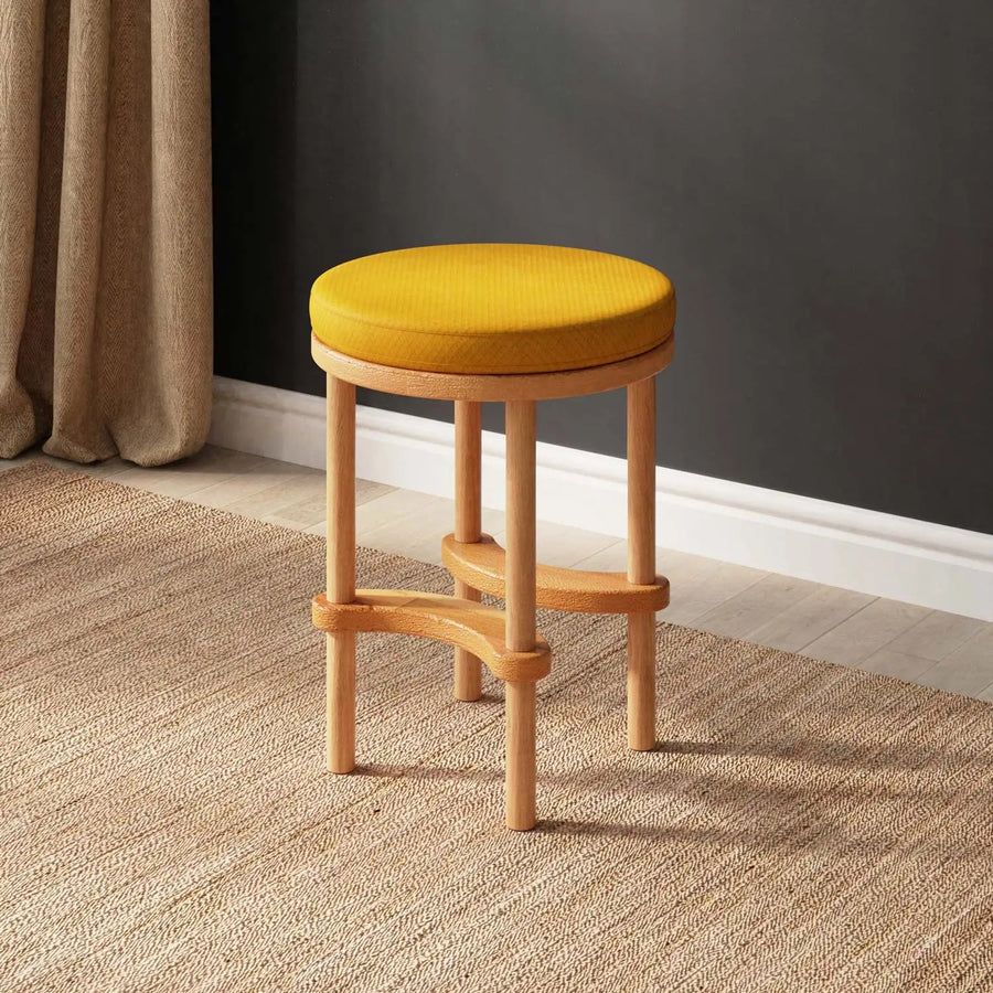 Castro Wooden Stool Demontha