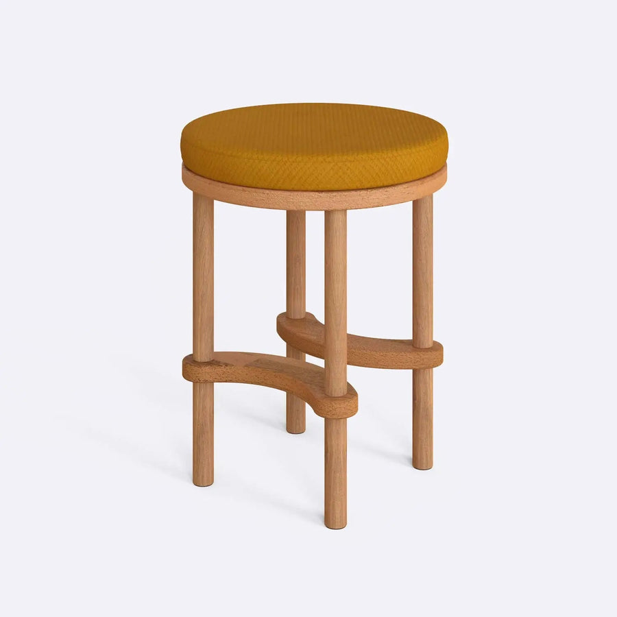 Castro Wooden Stool Demontha