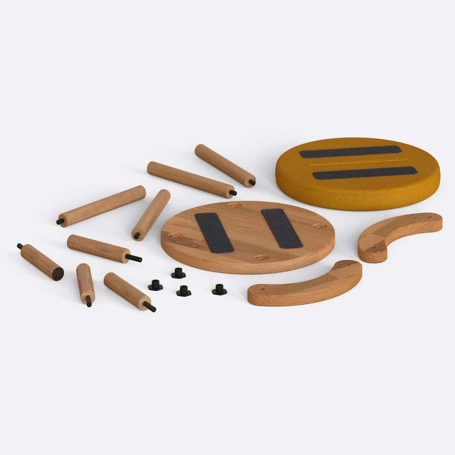 Castro Wooden Stool Demontha