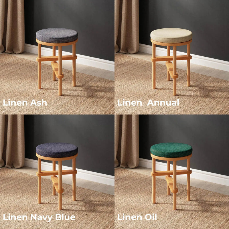 Soho Beech Wood Stool