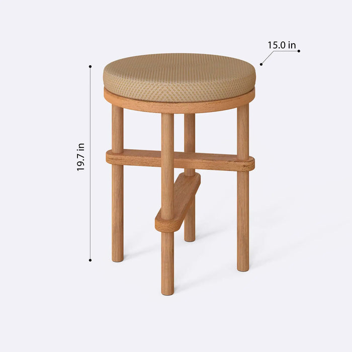 Soho Beech Wood Stool