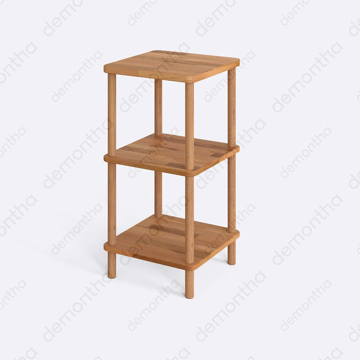 Soho Short Bookcase | Small Minimalist Shelves.