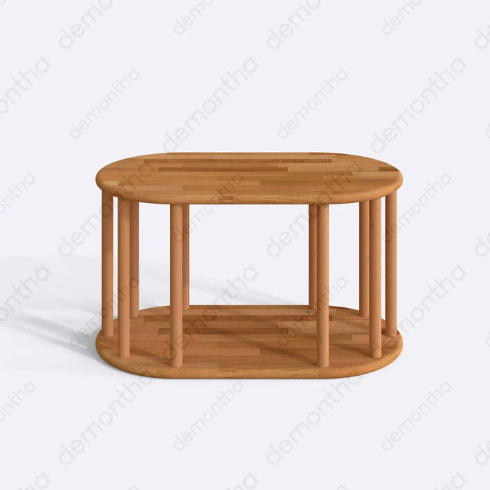 Kyoto Natural Wood Coffee Table - Minimalist Design