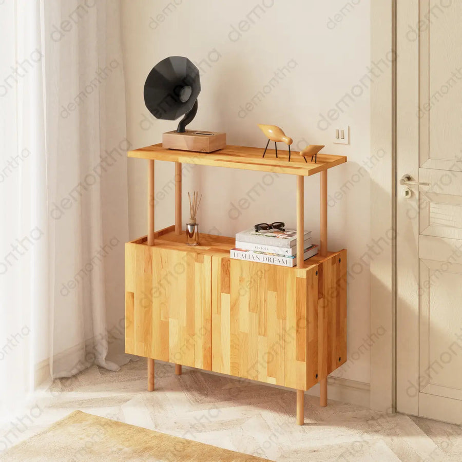 Marceille 2-Door Sideboard with Shelves - Modern Storage Demontha