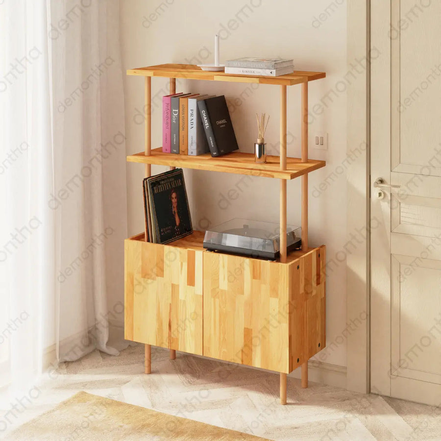 Marceille 2-Door Sideboard with Shelves - Modern Storage Demontha