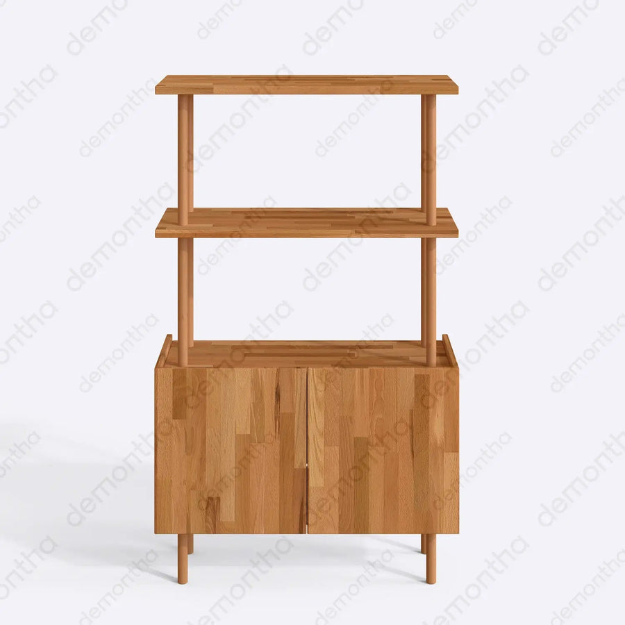 Marceille 2-Door Sideboard with Shelves - Modern Storage Demontha