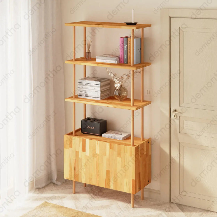 Marceille 2-Door Sideboard with Shelves - Modern Storage Demontha