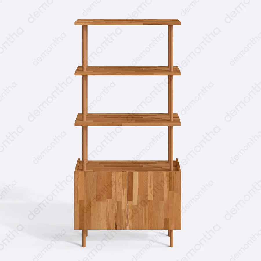 Marceille 2-Door Sideboard with Shelves - Modern Storage Demontha