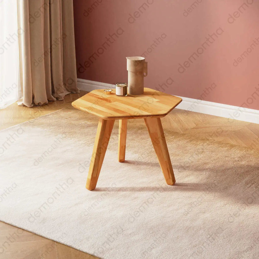 Monroe Wooden Modern Coffee Table - Sleek & Minimalist Design Demontha
