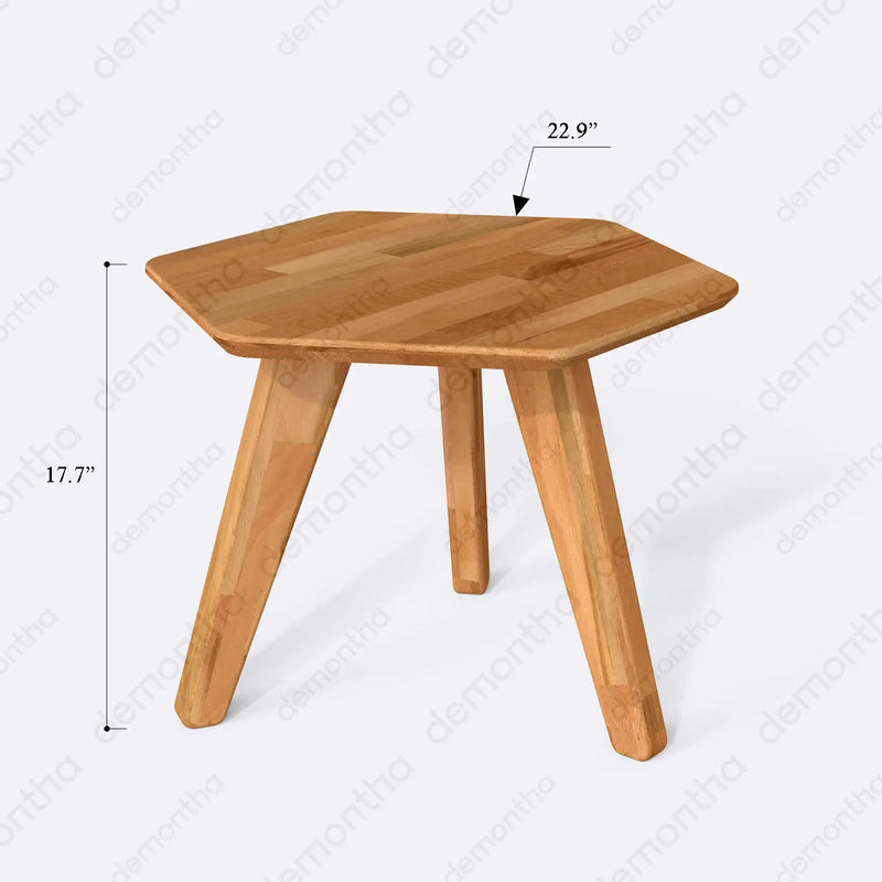 Monroe Wooden Modern Coffee Table - Sleek & Minimalist Design