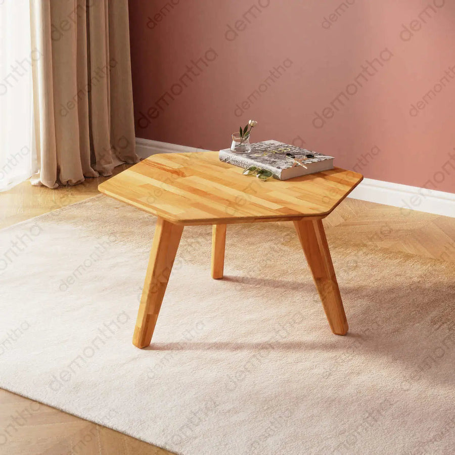 Monroe Wooden Modern Coffee Table - Sleek & Minimalist Design Demontha