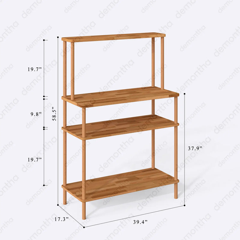 Grova Wooden Coffee Bar Hutch – Coffee Bar Furniture for Kitchen