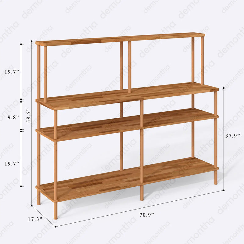 Grova Wooden Coffee Bar Hutch – Coffee Bar Furniture for Kitchen