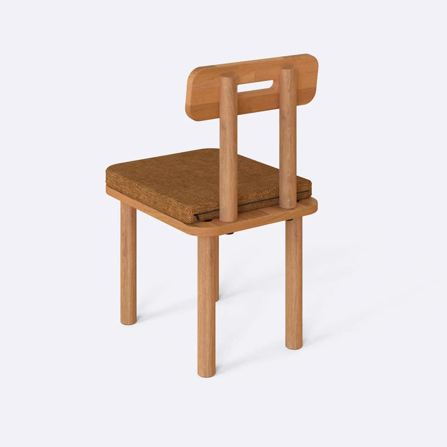 Soho Solid Beech Wood Dining Chair | Modern Upholstered Side Chair Demontha