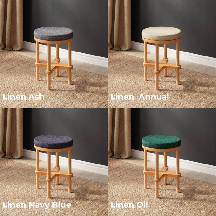 Lee Beech Wood Stool