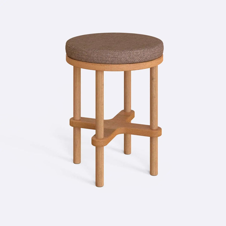 Lee Beech Wooden Stool Demontha