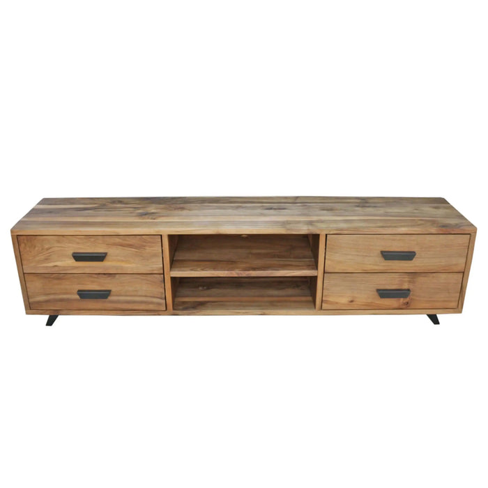 Bothell Solid Walnut Wood TV Stand