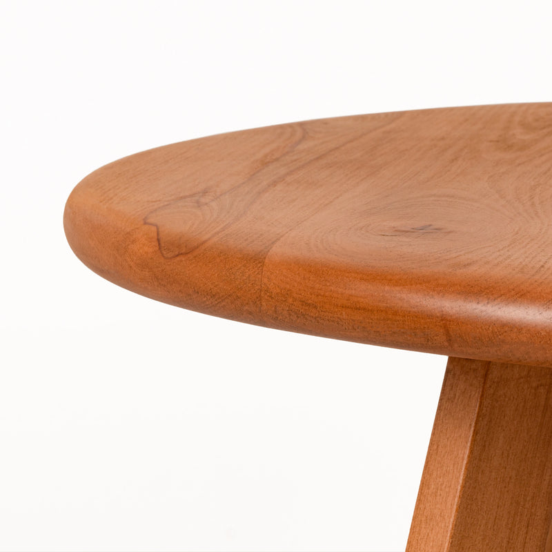 Axis Modern Round Coffee Table | Timeless Solid Wood Design