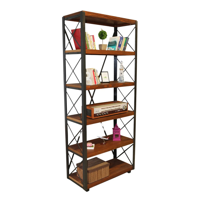 Solid Pine Wood Bookcase