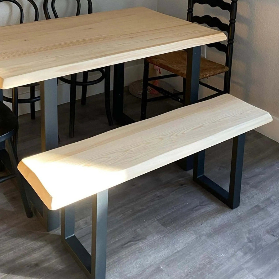 Kent Bench - Solid Pine Wood Bench Mozilya