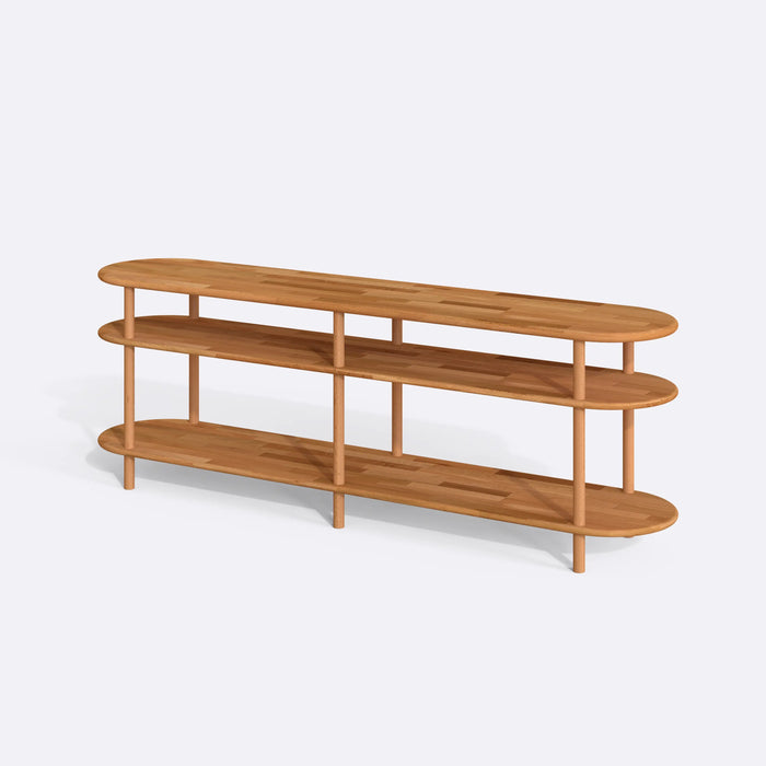 Dublin Solid Beech Wood Tv Console