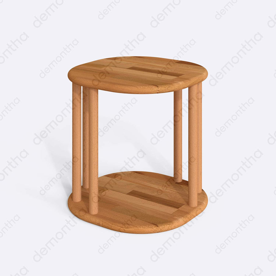 Vienna Minimalist Coffee Table - Timeless Solid Wood Demontha