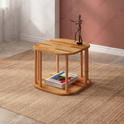 Vienna Minimalist Coffee Table - Timeless Solid Wood Demontha