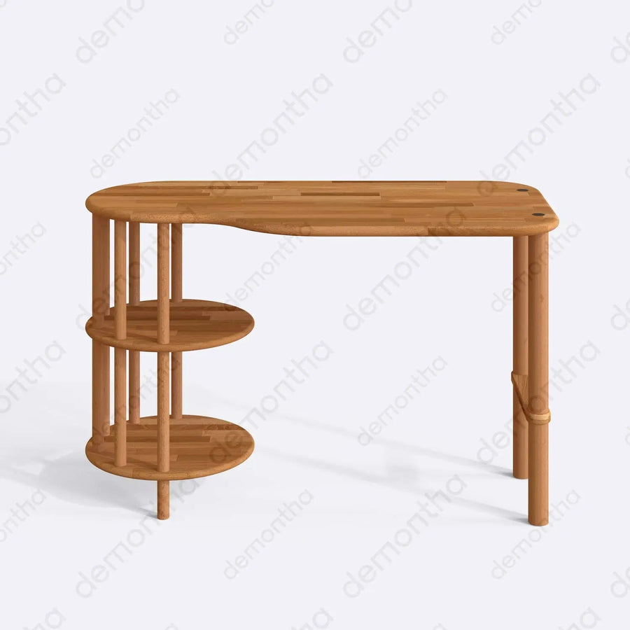 Maxi Wooden Writing Desk - Minimalist Style Demontha