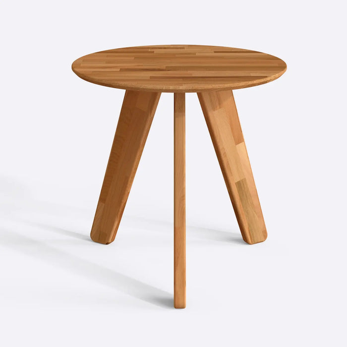 Monroe Solid Wood Round Dining Table - Minimalist Design