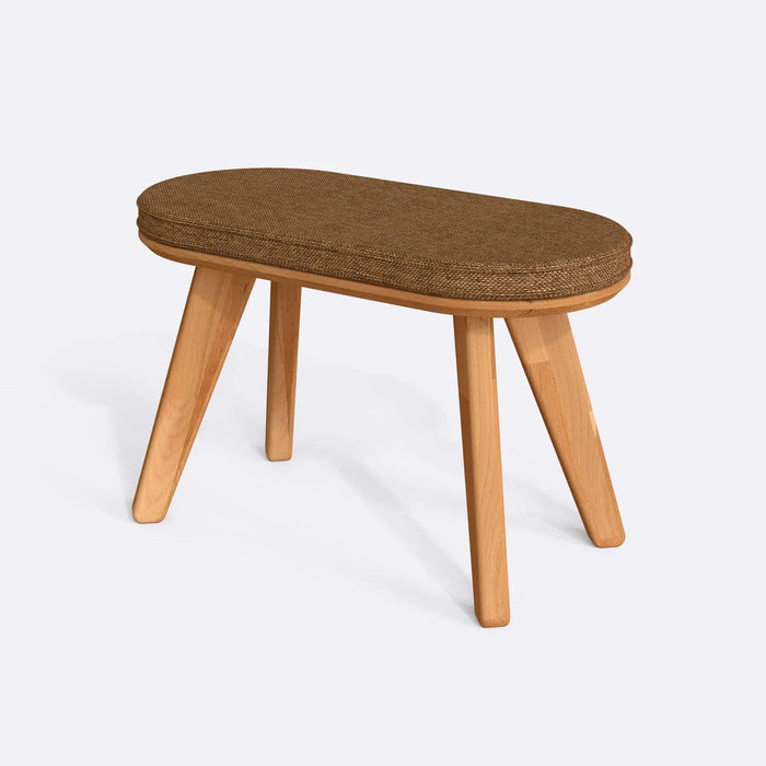 Monroe Solid Wood Bench - Minimalist Beech Wood