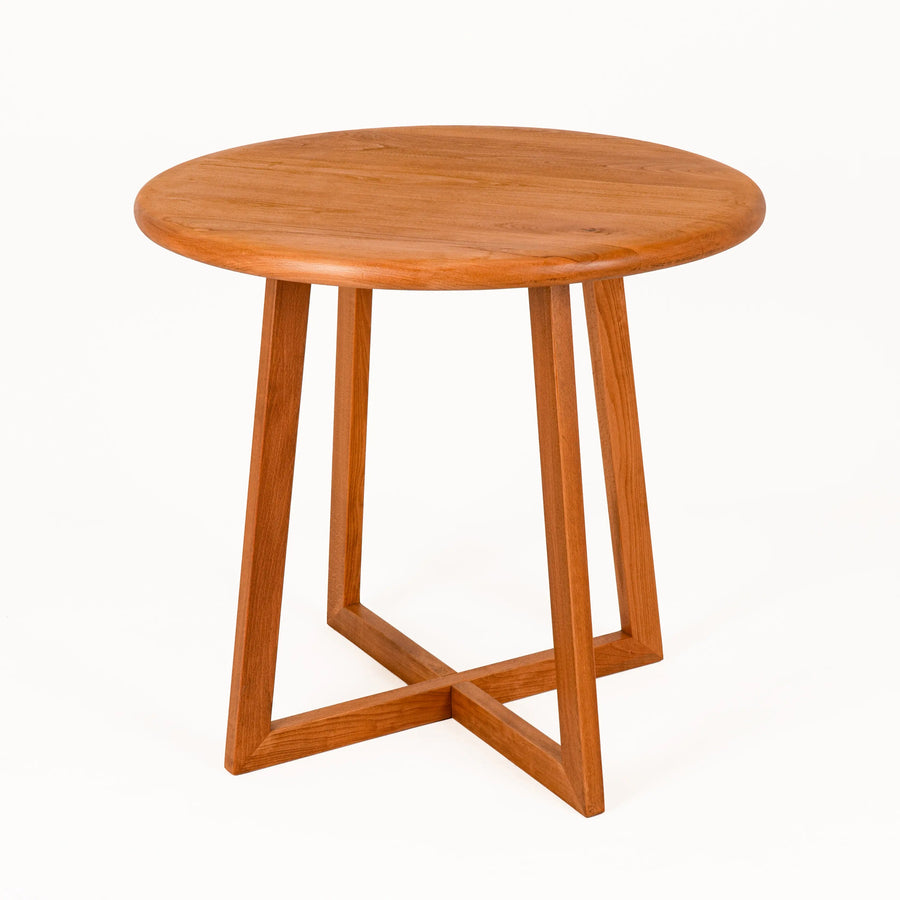 Axis Wooden Round Dining Table | Mid Century Design Mozilya