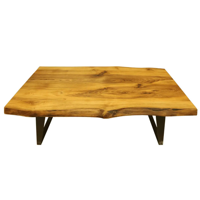 Solid Walnut Wood Live Edge Coffee Table