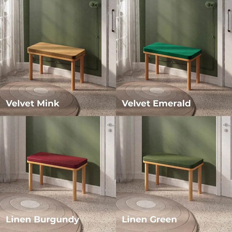 Beverly Hills Solid Wooden Bench