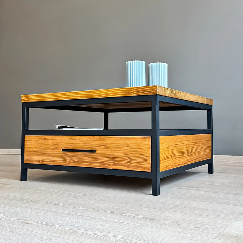 Pine Wood Coffee Table