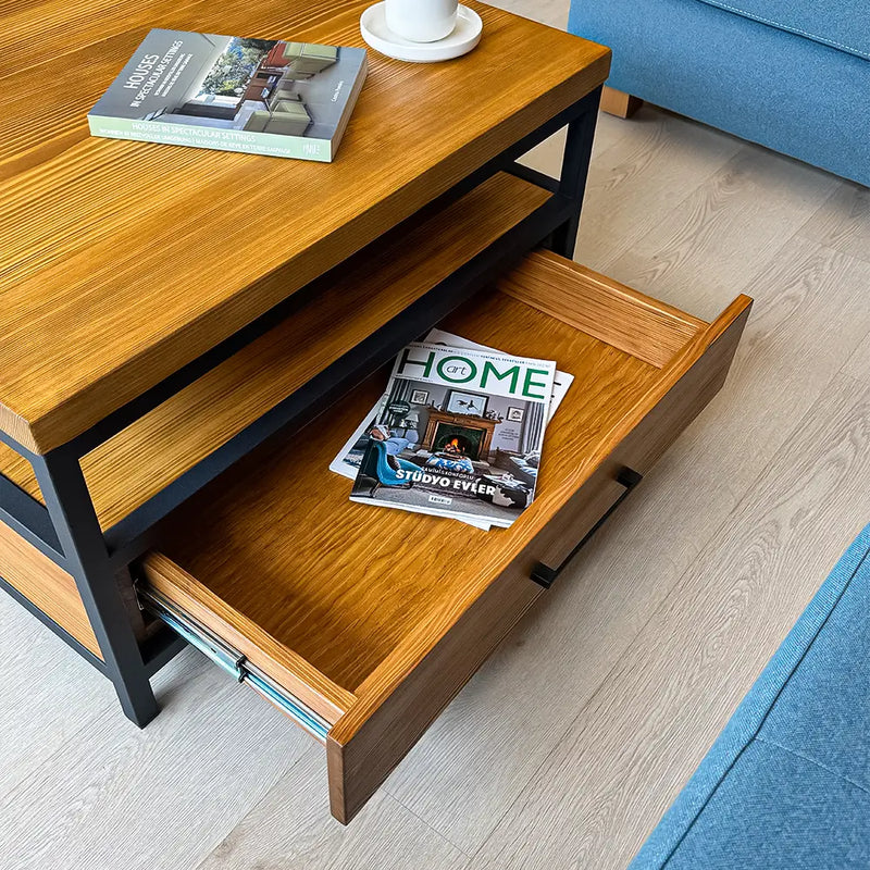 inside of the drawer