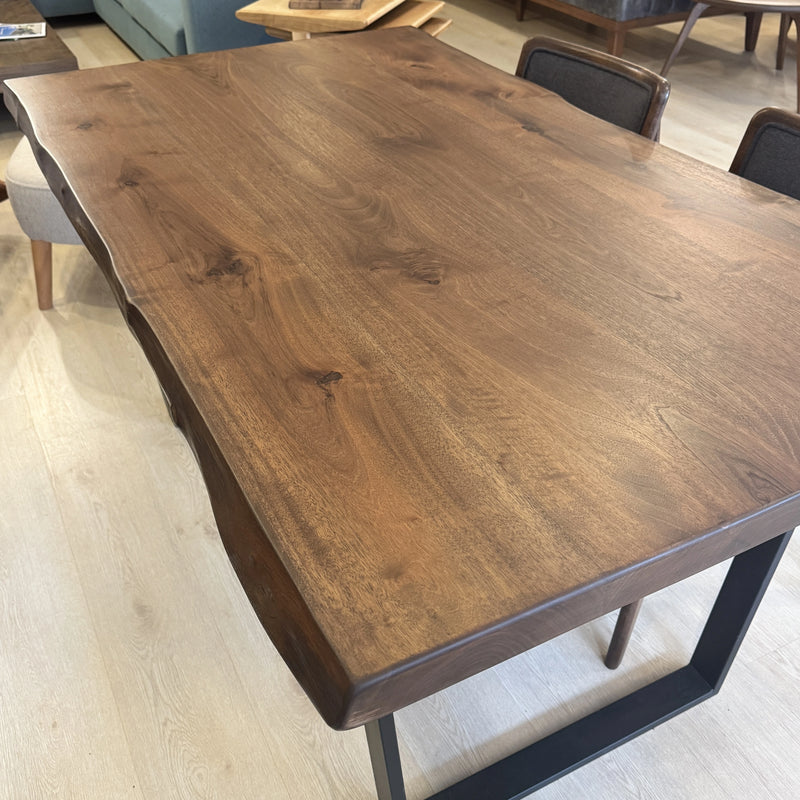 Denton 63" Walnut Wood Dining Table – Ready to Ship